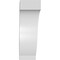 Ekena Millwork 5-in. W x 12-in. D x 16-in. H Baker Architectural Grade PVC Knee Brace BRCP05X12X16BKR - alternate 2